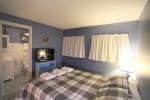 Master Bedroom with Queen Bed in Waterville Valley Vacation Condo 